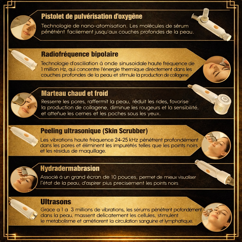 Hydra SkinCare Machine 6in1